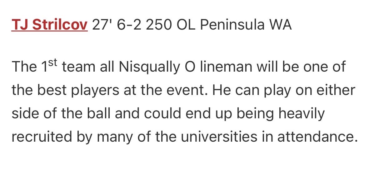 TJ Strilcov 2027 tweet media