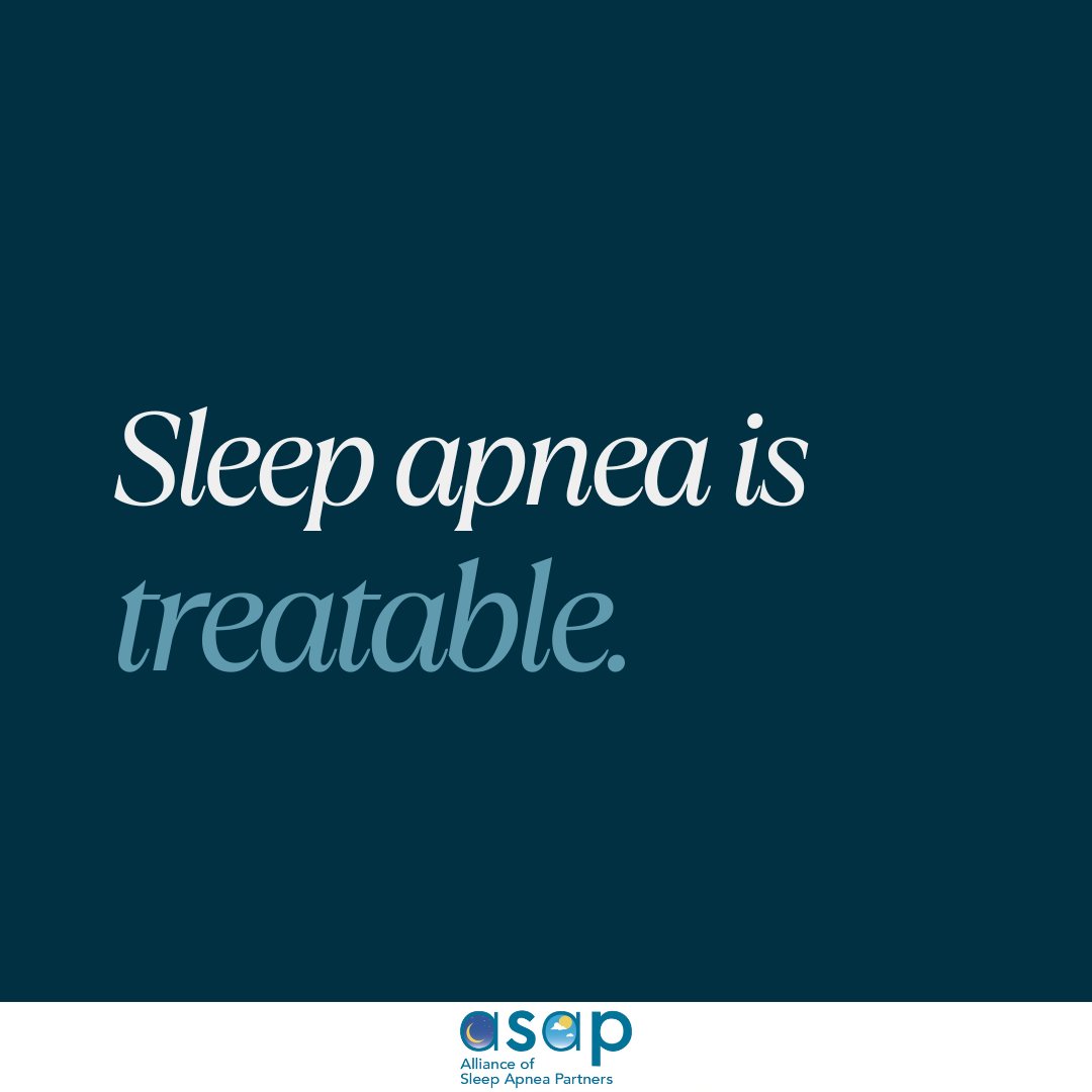 Alliance of Sleep Apnea Partners (ASAP) tweet media