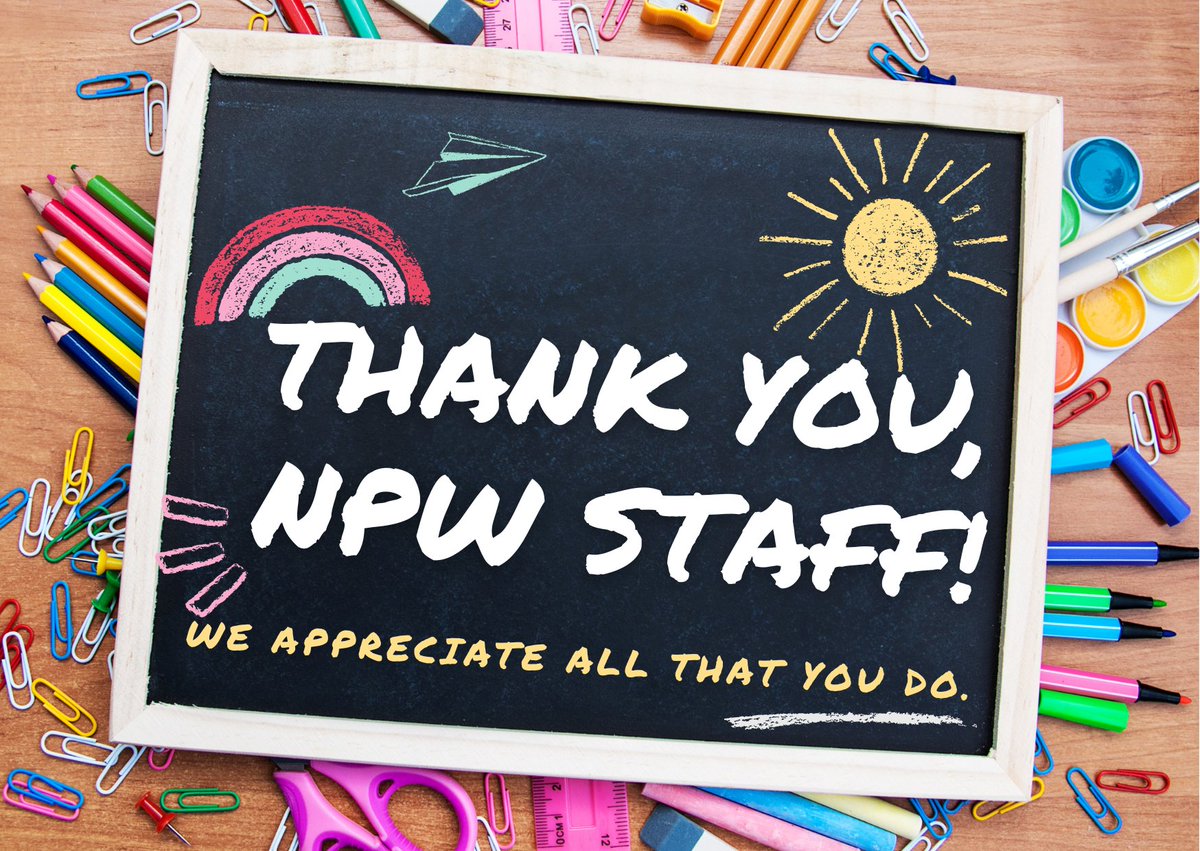 Happy Staff Appreciation Week to the amazing team at North Park Wilson School! 🌟 Your dedication, kindness, and hard work make a difference in our students’ lives every single day. Thank you for all that you do! #spslearn <a href="/NPWschool/">NPW School</a> <a href="/StoonPubSchools/">Saskatoon Public Schools</a>