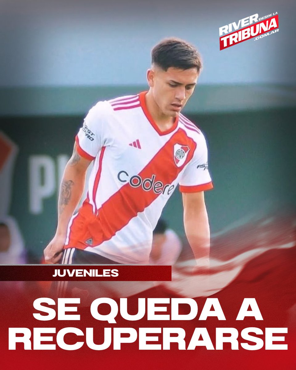 🚑 Tras su préstamo en Sarmiento, Elían Giménez fue operado el 22/12 de una lesión que arrastraba en el menisco de la rodilla derecha.

El volante central permanecerá en River, donde continuará con su recuperación y formará parte de la Reserva.

ℹ️ @leavaquila

📲 <a href="/GeroFrare/">Gero Frare</a>