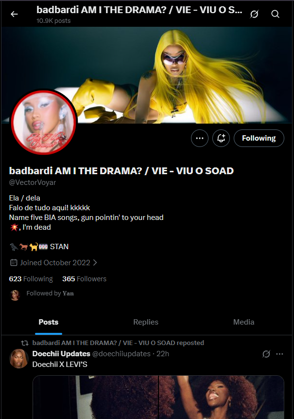 BADBARDI AM I THE DRAMA? / VIE - VIU O SOAD tweet media