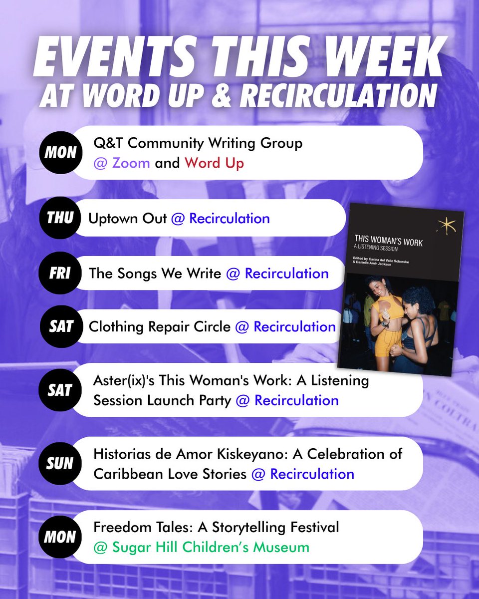 Word Up Community Bookshop/ Librería Comunitaria tweet media