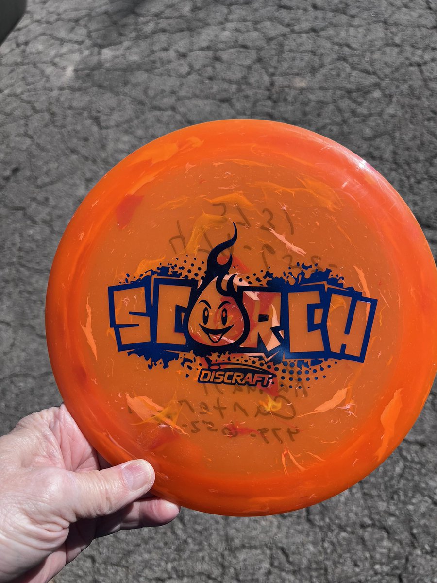 randallacarter's tweet photo. Went out to throw my new Discraft Scorch a few times today. Got some steps in &amp; that sunshine with 75° was a great way to spend the afternoon. #discgolf #discgolflife #discgolfeveryday https://t.co/7XN1UynhYA