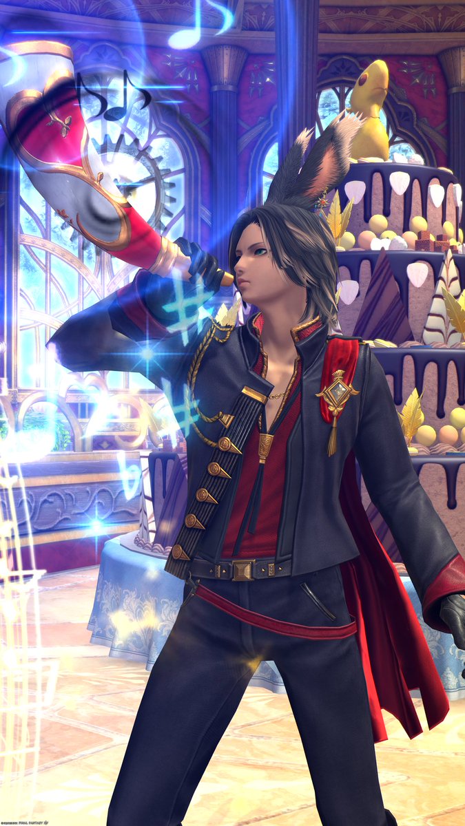 Milpha2's tweet image. おはようございます☀
サブでもイベントやりました
可愛いラッパを真剣に吹いてるの良いですね〜😂
さぁ、頑張るぞぅ！