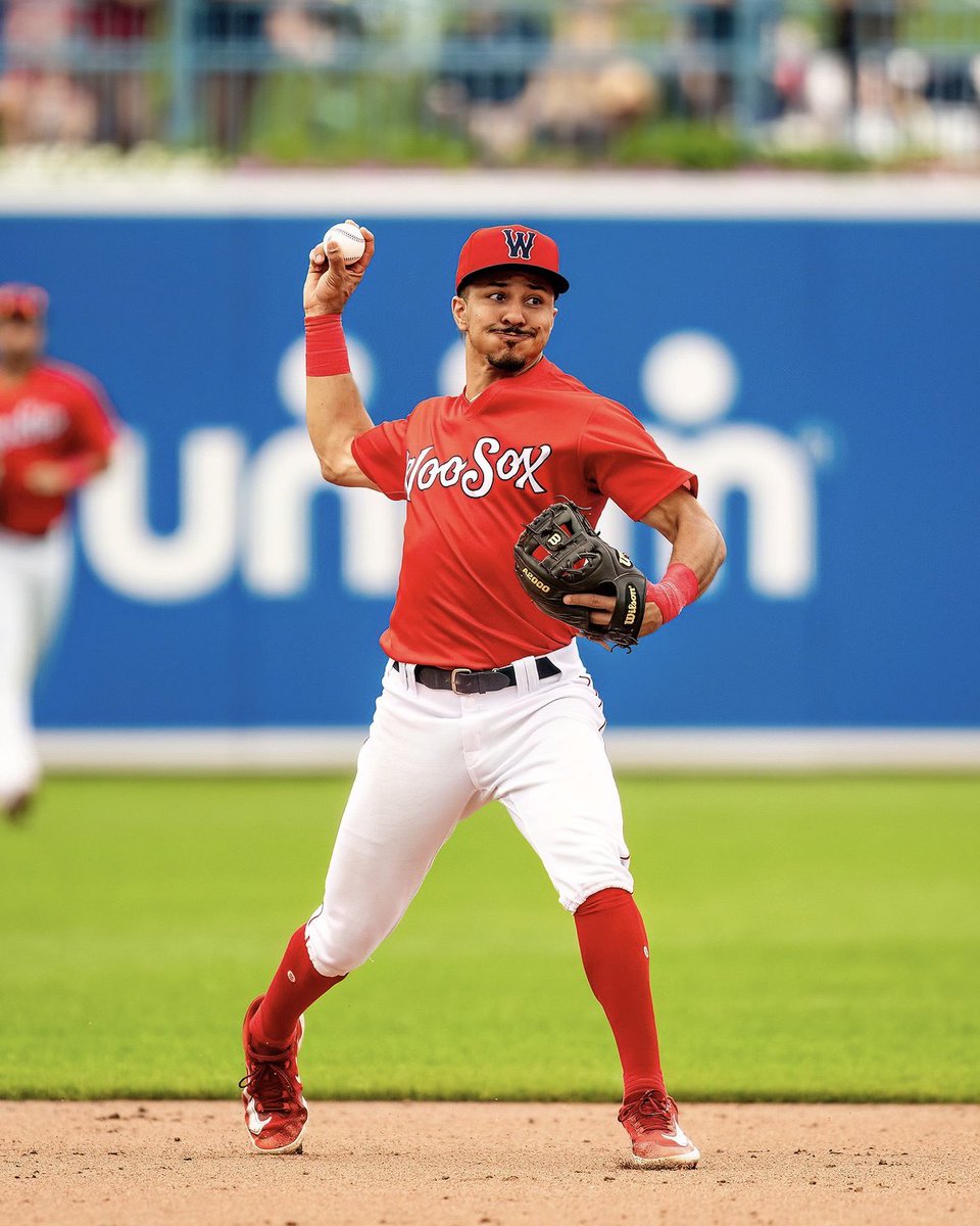 WooSox's tweet image. Thank you David, Shane, and Kyle! Best of luck with Milwaukee 🥺🫶