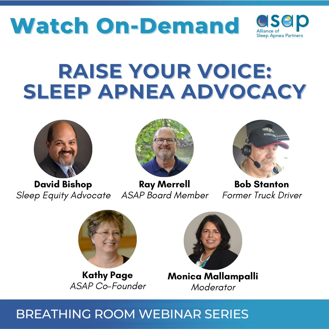 Alliance of Sleep Apnea Partners (ASAP) tweet media