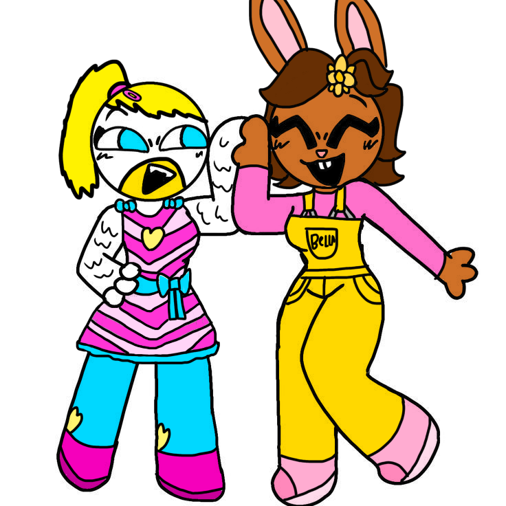 Nutgirl3A's tweet photo. Rockstar Helen and Bella b doing a high five art (NOT AI) #
Chuck E. Cheese rockstar era #chuckecheese #chuckecheeses #helenhenny #bellab #bellabunny #rockstarhelenhenny #besties #bestfriends #girls #art #fanart https://t.co/hsuj4uSgyw