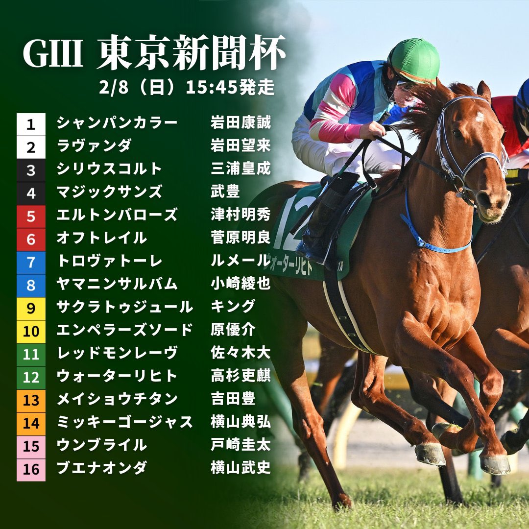 ⚠️代替開催で各馬の調子の変化に注意⚠️ おはブゥございます🐽 今日