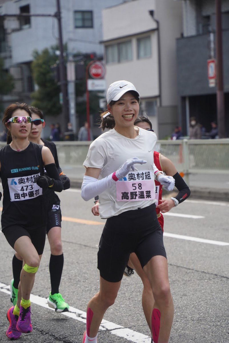 ha__run__na's tweet photo. (そういえば)大阪国際女子マラソンはDNFでした。マラソンを途中で辞めるのは2回目。悪かったなりに前半は予定通りのペースで走れていたし、単独走覚悟で挑んだけど気づいたら後ろに集団ができていたし、当日出せる力は出せたと思う！！！次だ、次！！！ https://t.co/YqIzPVL6yf