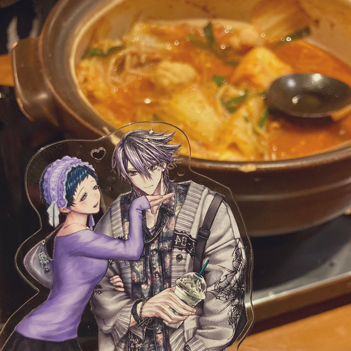 気づいたら前の投稿から3日もすぎててびっくりした( ; _ ; )
これはやよラン𝐃𝐚𝐲の時に食べたそれぞれな好きなご飯𐩢𐩺