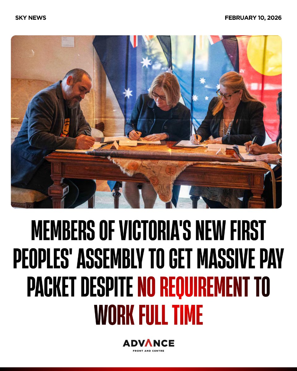 $200k a year for part-time work, even though Victoria voted NO in the Voice referendum. That's Labor for you.