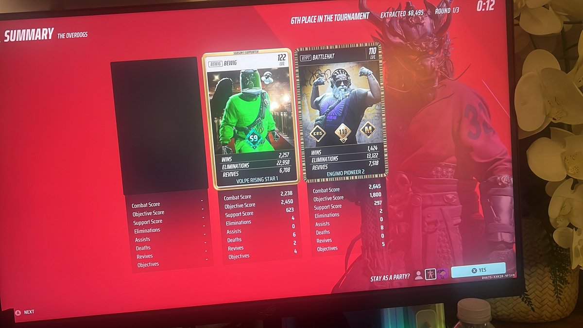dexterjoker's tweet photo. @EmbarkStudios @reachthefinals 

This needs to be acknowledged… why am I waiting an entire first round for someone who can’t even connect/ quit to still suffer point loss in ranked…. There should be no reason for them to still attempt reconnection or make us play it out to SUFR https://t.co/im58QFH8fj