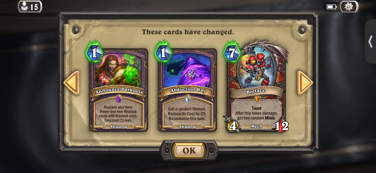 #Hearthstone So many changes, it almost feels like we got a new miniset.