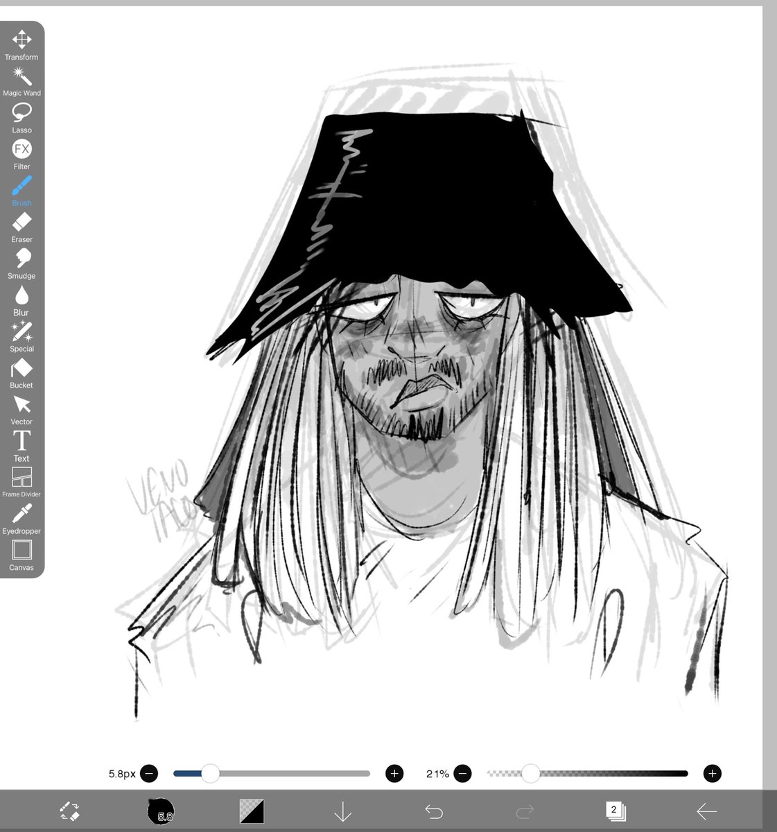MAGGOTTREE's tweet photo. Terrible Earl Sweatshirt sketch #earlsweatshirt #oddfuture https://t.co/hQGeFnltYR