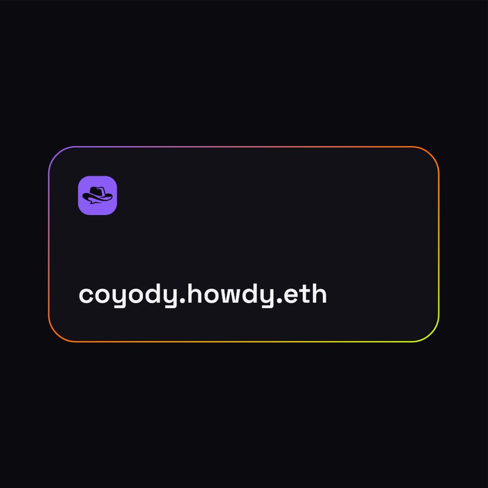 I joined <a href="/0xHowdy/">howdy.eth</a> and "I am safe"