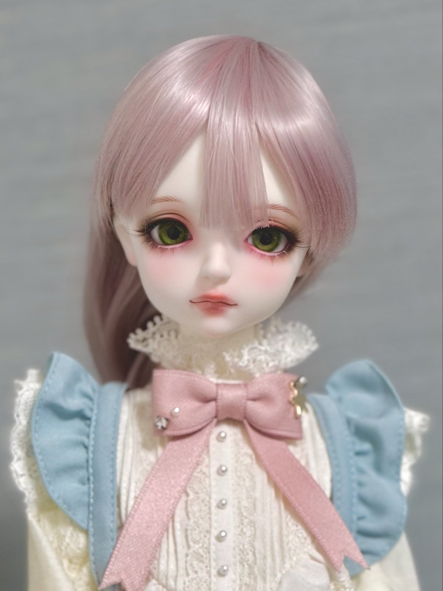 楓蜜さま（<a href="/fumitu_doll/">楓蜜(ふうみつ)</a>）にメイクしていただいた子が帰ってきました〜！
可愛い🩷
#ふーみつメイク