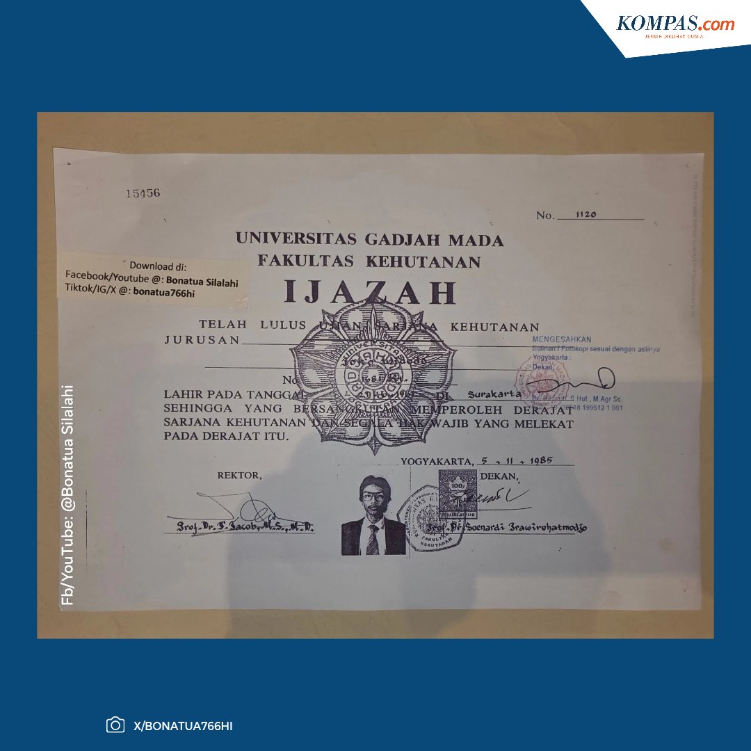 Penampakan Salinan Ijazah Jokowi dari KPU RI

Baca di megapolitan.kompas.com/read/2026/02/0…