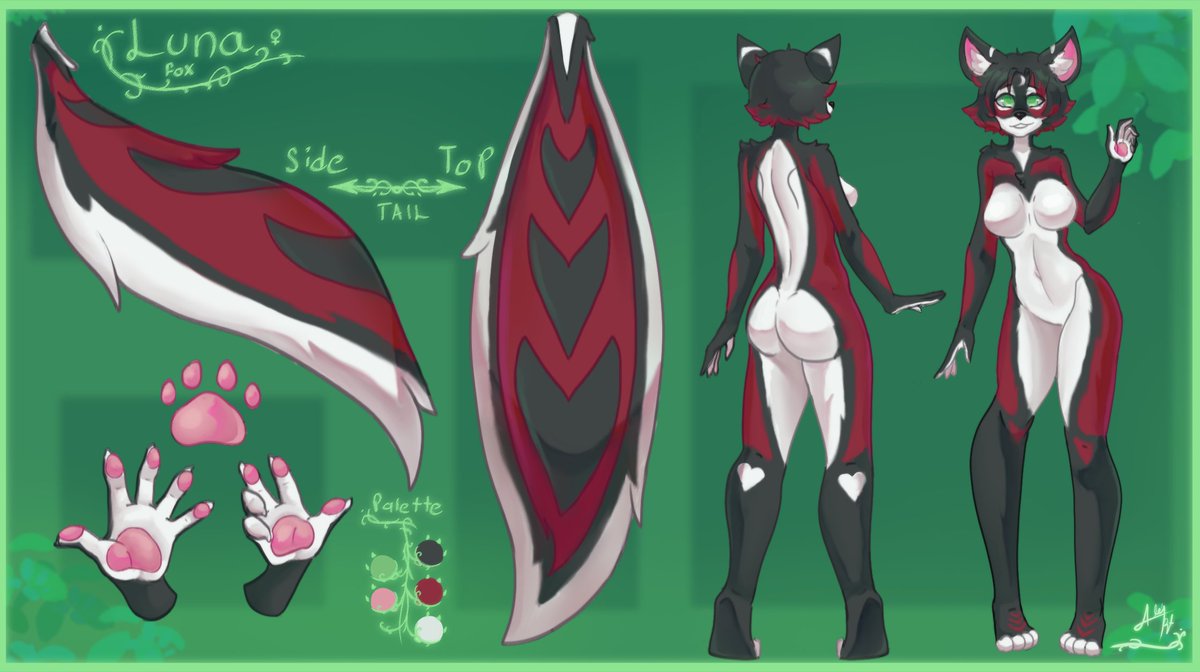 Commision for <a href="/LunaFox88/">💫Luna💫</a>  hehe is the first reference sheet thath i make xD i hope You like it!!
#Furry #FurryArt #FurryRefSheet #RefSheet #Fursona #FurryArtist #FurryFandom #Anthro #FurryOC #FoxFurry #CharacterDesign #DigitalArt