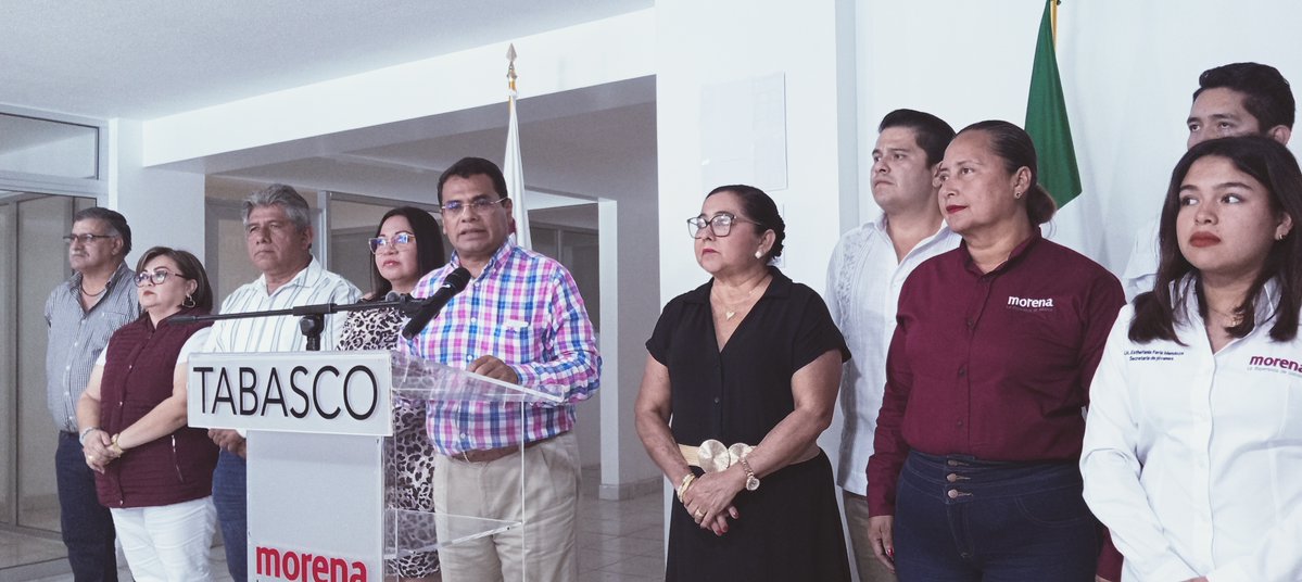 Morena Tabasco asegura que ningún alcalde ni diputado ha manifestado intención de reelegirse
reporterosdelsur.org/diario/2026/02…