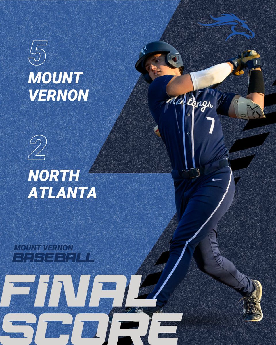 MV_Athletics's tweet photo. Opening Day dub!
Go Mustangs!
#MVbaseball #MVathletics #ImAMustang #LetsDoThis @TheMVSchool @jbeckhambsb https://t.co/rgd5luW1Zh