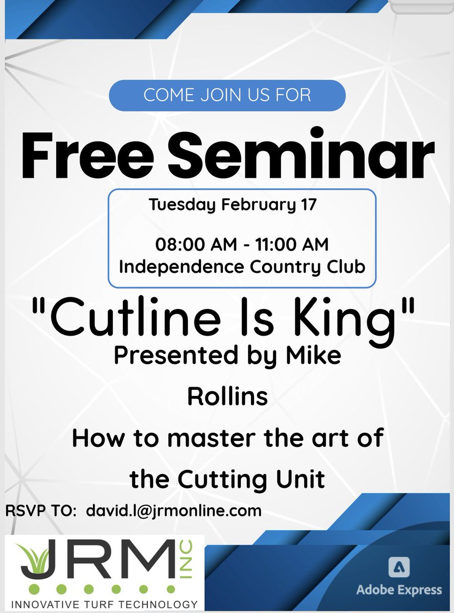 Only one week away. Reserve your spot today!!