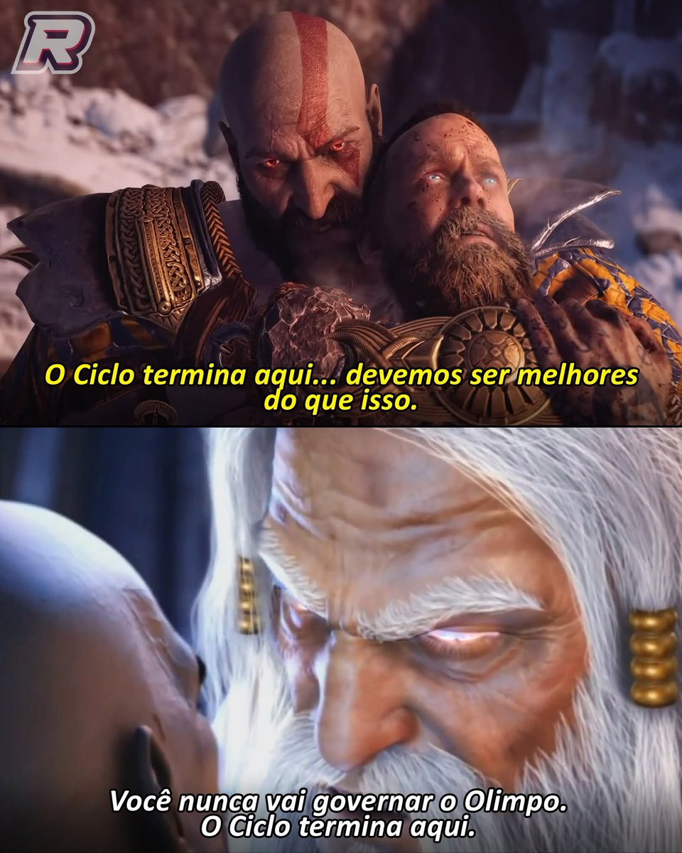 WanderleyMajes1's tweet photo. God Of War (2018) / God of War II (2007) https://t.co/8YoACjbz9n