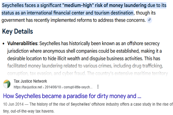 mediacrooks's tweet photo. Seychelles is a tiny bunch of islands east of Tanzania.. They dont have anything special... But behind all this blabber by @NarendraModi.. theres only one thing to know.. Seychelles is among the biggest money-launderers.. Think Adani, Think PMcares etc https://t.co/IKiNWv1Km2 https://t.co/Tyw4cC8YaT