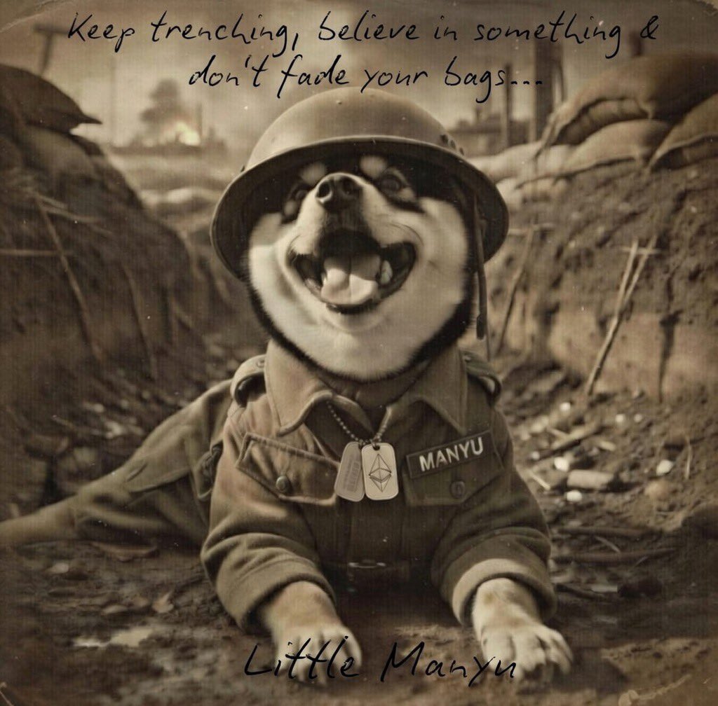 $MANYU Army stays strong through any market condition. We will be victorious! <a href="/ManyuArmy/">Manyu</a>