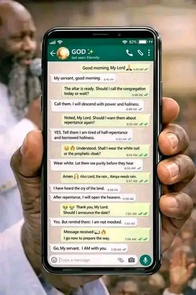 When stupidity trumps common sense, <a href="/Prophet_DrOwuor/">The Ministry of Repentance and Holiness</a> followers will eat feces if he tells them that god said so