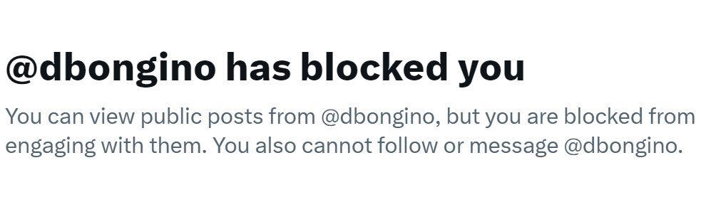 The former <a href="/FBI/">FBI</a> hack who is now a <a href="/FoxNews/">Fox News</a> hack blocked me last year 🤣🤣  I still wonder where I hurt <a href="/dbongino/">Dan Bongino</a>