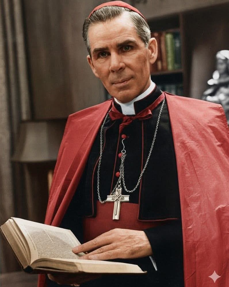 Izack4X4's tweet photo. El Vaticano ha aprobado oficialmente la beatificación del arzobispo Fulton J. Sheen, allanando el camino para que sea declarado beato por la Iglesia Católica.

El arzobispo Sheen fue un renombrado predicador, teólogo y evangelizador cuyo poderoso uso de la radio y la televisión llevó la fe católica a millones de personas en todo el mundo. Conocido principalmente por su programa "La vida vale la pena vivirla", contribuyó a dar forma a los medios de comunicación católicos modernos e inspiró innumerables conversiones gracias a su claridad, su ingenio y su profundo amor por Cristo y la Iglesia.

Esta aprobación se produce tras el reconocimiento de un milagro atribuido a su intercesión, lo que impulsa su causa de canonización.

Que el beato Fulton J. Sheen continúe intercediendo por la Iglesia, especialmente por los evangelizadores, los comunicadores y todos aquellos que buscan la verdad.