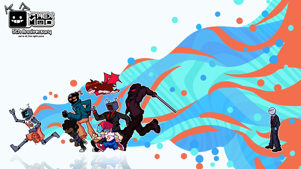 5 YEARS! 📺🏀

It has now been half a decade since the release of VS. Hex Mod! Happy Birthday Hex! 🎂