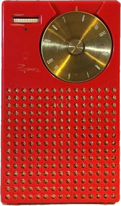 UEC10291191's tweet photo. 【所蔵品紹介】TR-1
Regencyが1954年に発売した世界初のトランジスタラジオ。中波放送用でゲルマニュウムNPN成長接合型トランジスタを4個使っています。 https://t.co/enFF57Rdiz