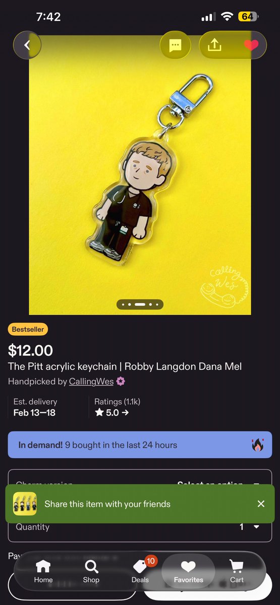 My mental health has been shit and dopamine and serotonin have been in short supply so did I buy 2 cute keychains to represent my brainrot hyper fixation ship to put on my badge at work? Yes, yes I did. #hucklerobby