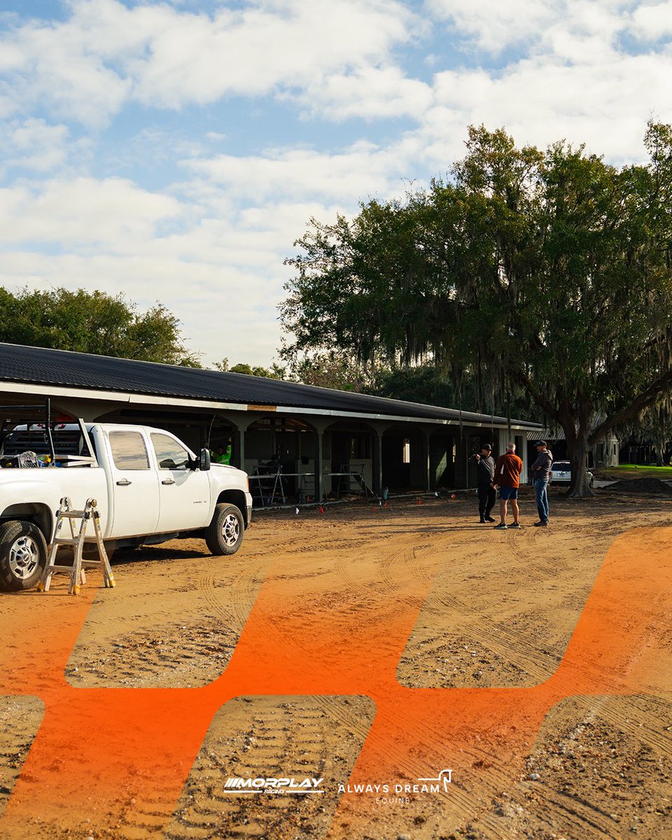 MorplayRacing's tweet image. Always Dream Equine is under construction.
From raw land to a home built with intention.
This is the foundation phase — the part nobody sees, but everything depends on. 🐎🏗️

Big things coming soon.

#MorplayRacing
#AlwaysDreamEquine
#SettingThePace
#BuildingTheFuture