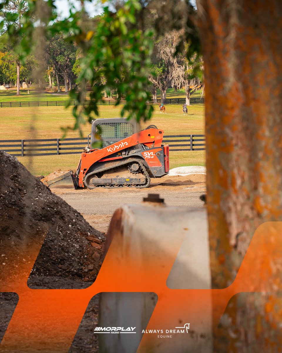MorplayRacing's tweet image. Always Dream Equine is under construction.
From raw land to a home built with intention.
This is the foundation phase — the part nobody sees, but everything depends on. 🐎🏗️

Big things coming soon.

#MorplayRacing
#AlwaysDreamEquine
#SettingThePace
#BuildingTheFuture