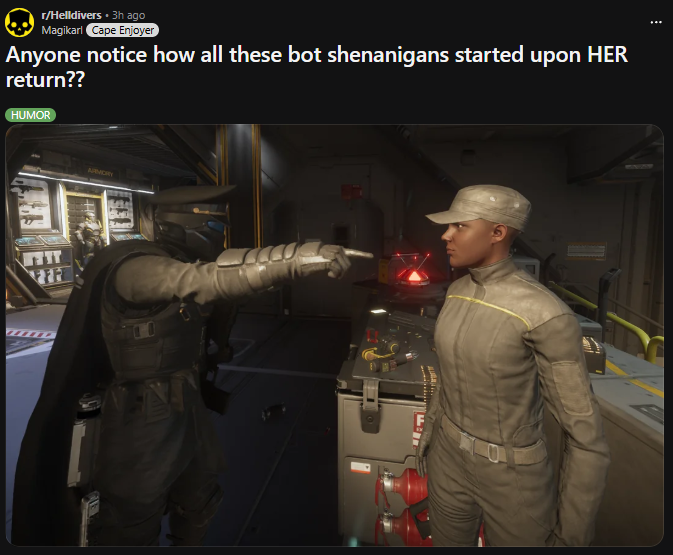 NO, TECHNICIAN IS A GOOD PERSON