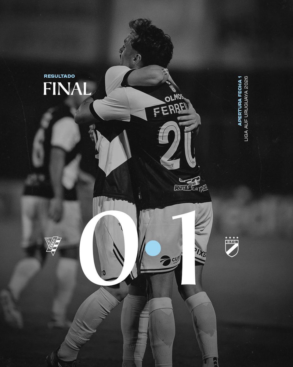 ✊🏻 ¡GANÓ DANUBIO!  ⚪️⚫️

Triunfo 1-0 ante Cerro en el debut. 

#LaUniversidad🎓