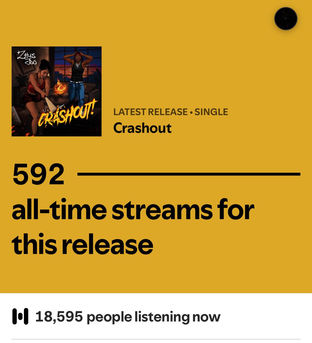 On a random Tuesday night.