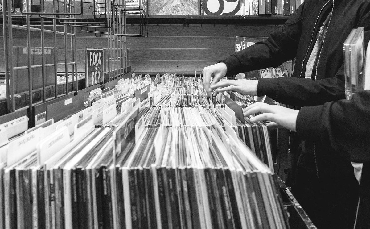 Dear kids, we used to touch our music before we listened to it. It was awesome.
