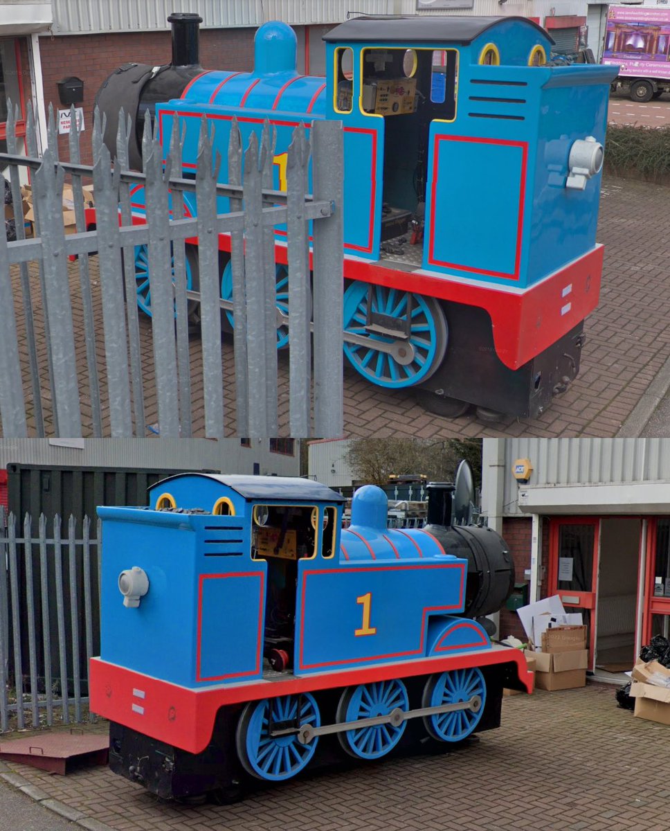 It'd be so hilariously tragic if the prototype was still around and not the finalized Thomas