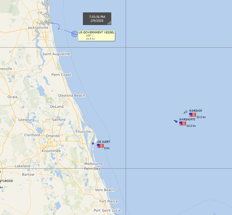 FlconEYES's tweet image. USS RICHARD M. McCOOL, JR. (LPD-29) 
🇺🇸San Antonio-class Flight I  - Amphibious transport 

Leaving #Jacksonville SouthEast.
Other ships are in the area too.

#VesselAlert #AIS #Maritime #OSINT #9Feb
