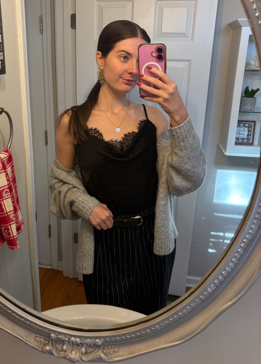 outfit was fun today :)