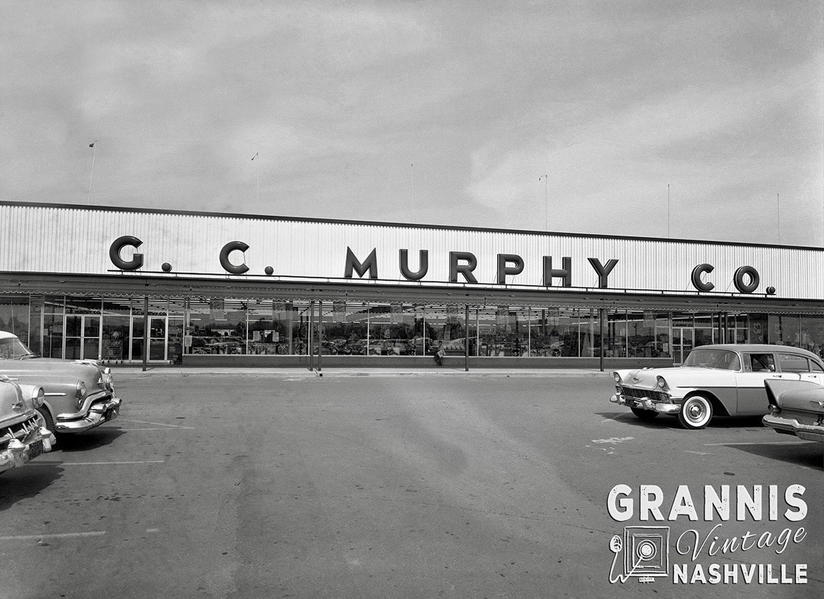 grannisvintage's tweet photo. G.C. Murphy Company in Nashville, Tennessee circa 1955

Shop the full collection of images with prints and products. Link in bio 🔗

#nashville #gcmurphyco #nashvillehistory #photoarchive #1950s https://t.co/7zjYymtCOM