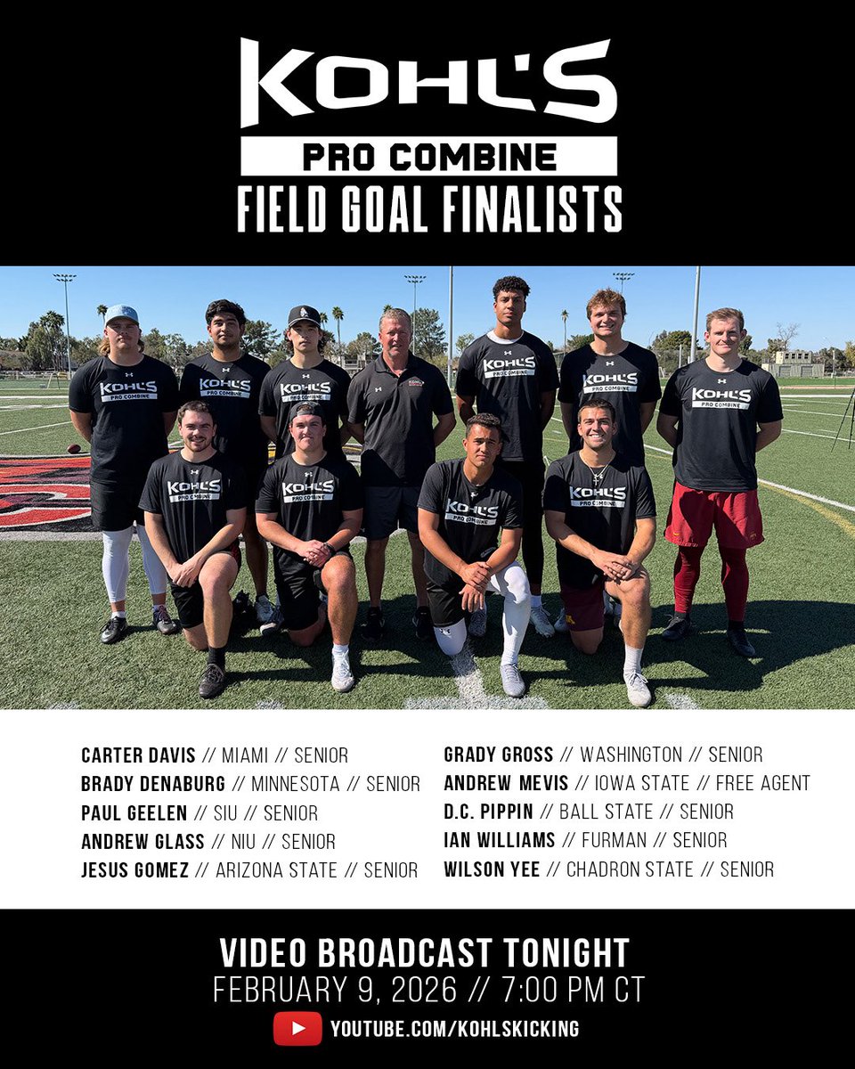 Kohl's Kicking Camps tweet media