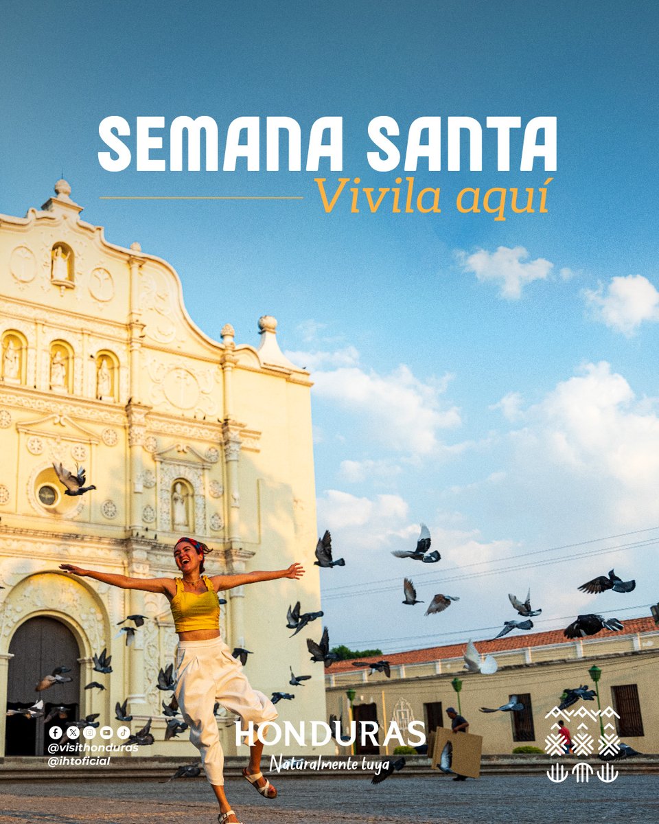 Vivir nuestras tradiciones es celebrarlas con alegría.

Esta Semana Santa, vivila aquí.

<a href="/canaturh504/">Cámara Nacional de Turismo de Honduras</a> 

#SemanaSantaVivilaAquí #Comayagua #Honduras #NaturalmenteTuya #IHT #CANATURH #turismo
