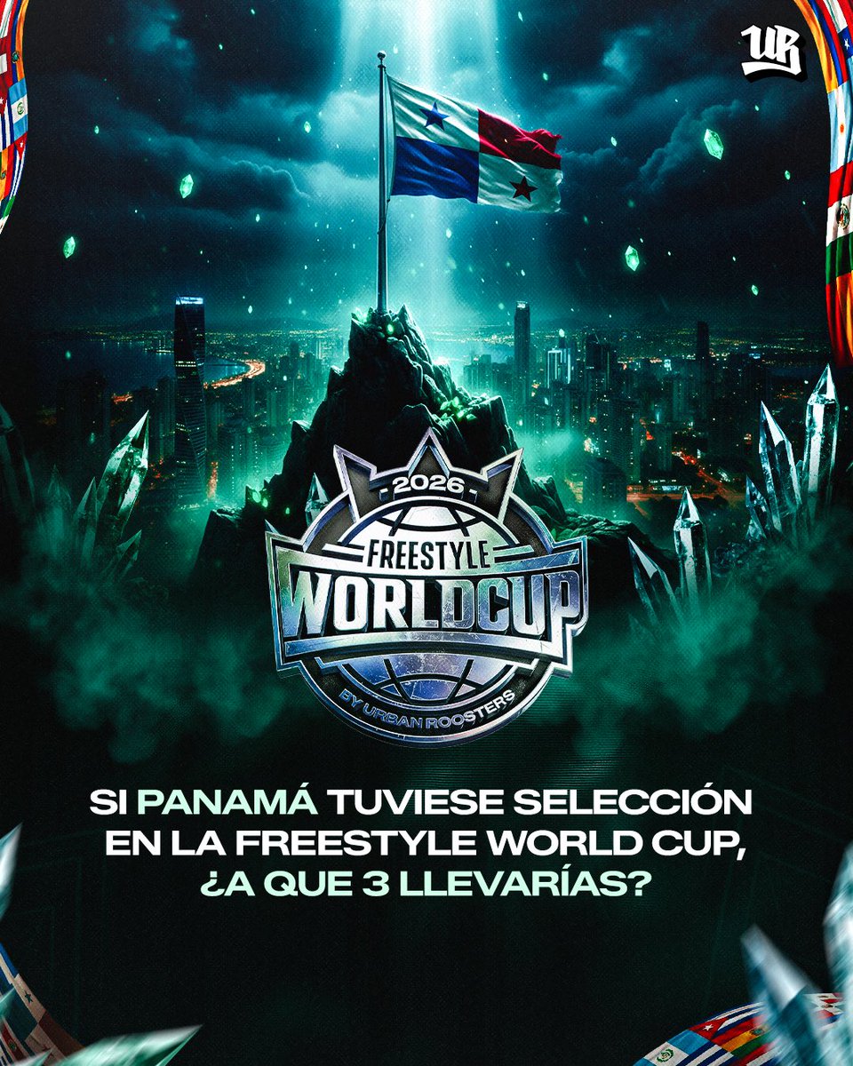 ¿Quiénes llevarían en alto la bandera de Panamá en un Mundial 3vs3? 🇵🇦🌎