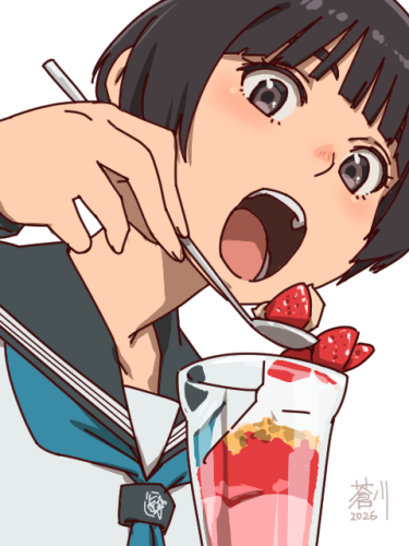 この時期はファミレスいちごパフェが充実してて良き。ただ、あの大きさはメインの後だと食べきれないし、おやつに食べたら晩ごはん食べられない 