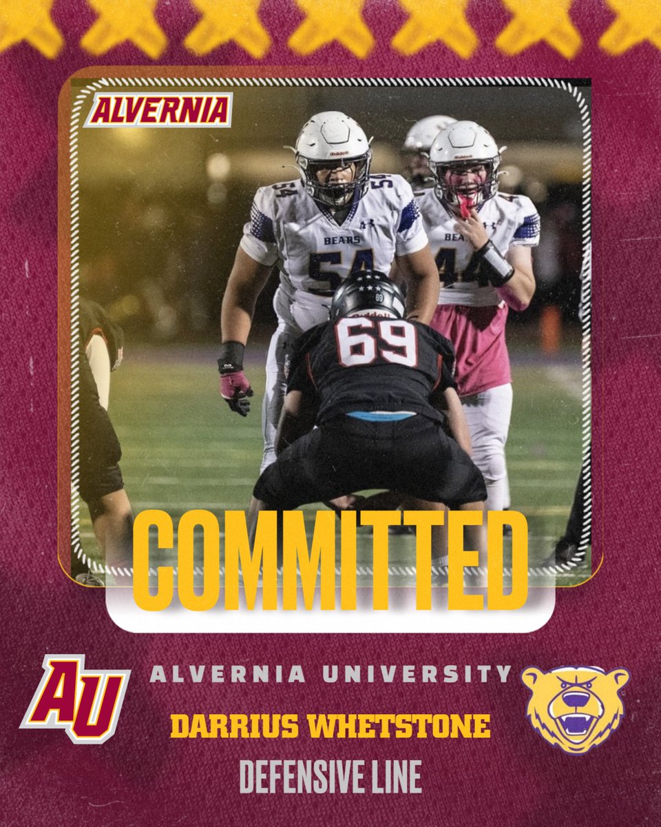 Alvernia Football tweet media
