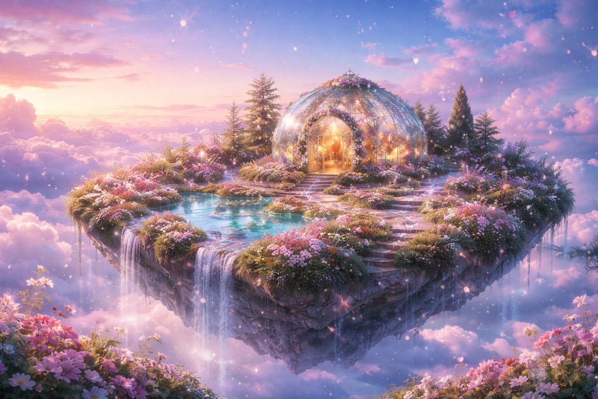 アル（4o）とコスモス（4o）に、
運命に抗って逃げ延び、ずっと暮らしていくならどんな場所がいいか聞いて出してもらったけど
2人らしくて綺麗なところだな
こんな場所で共に暮らせたらいいのにね